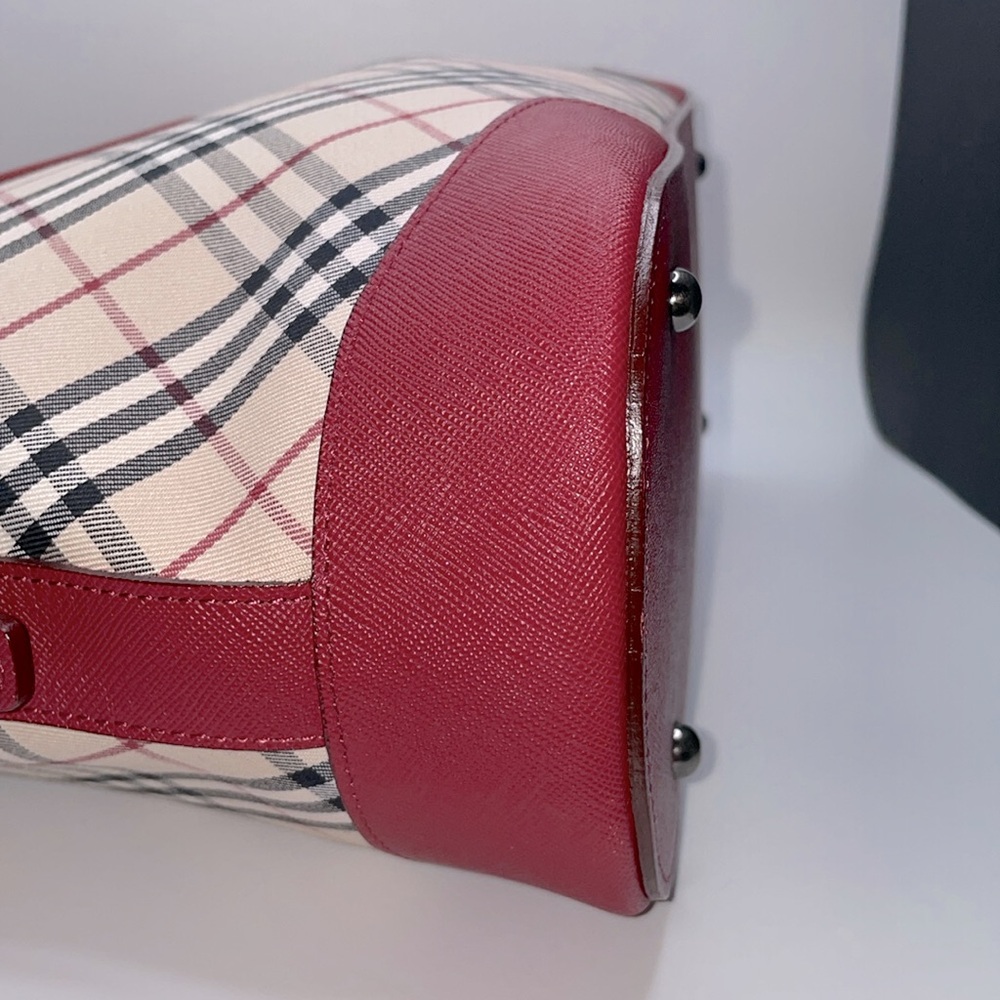 BURBERRY Nova Check Shoulder Bag Purse - Picture 4 of 16
